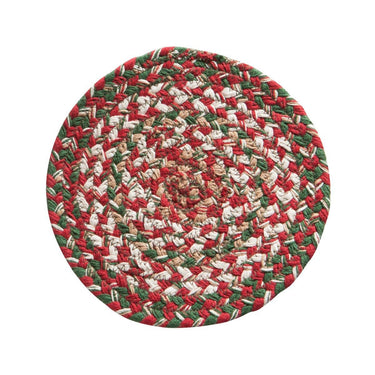 Holly Berry Braided Trivet - Set Of 6 Park Designs - The Fox Decor